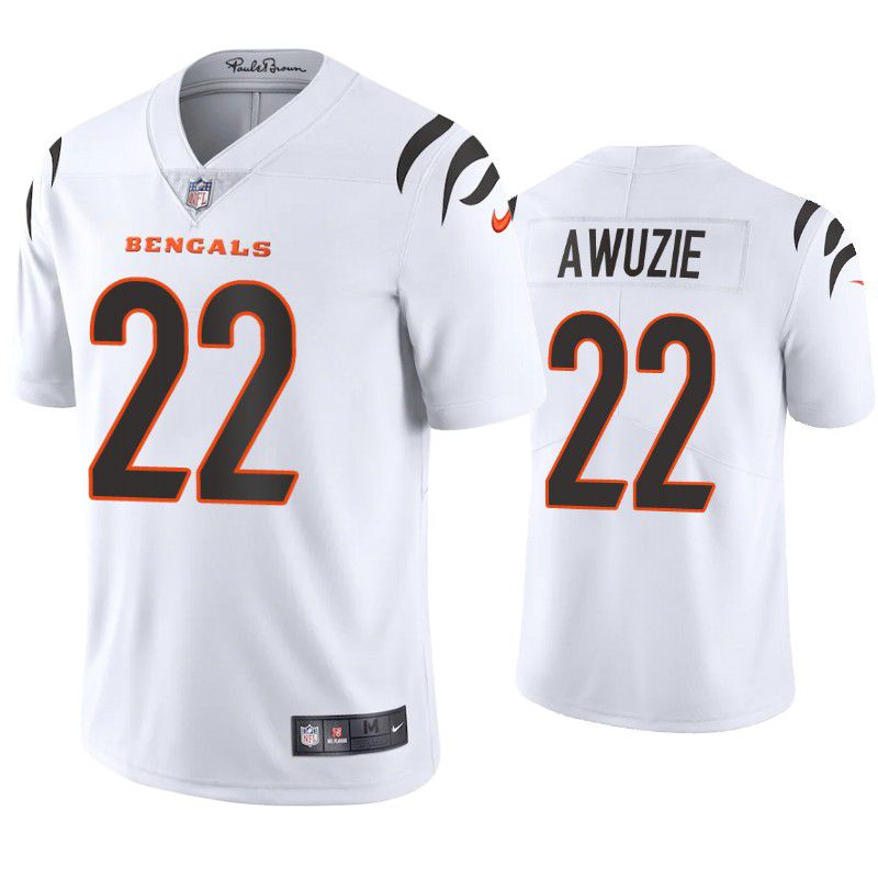 Men Cincinnati Bengals #22 Chidobe Awuzie White Nike Limited Player NFL Jersey->cincinnati bengals->NFL Jersey